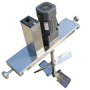 Agitateur électrique de qualité alimentaire pour sauces, monté sur réservoir, pour la production de liquides et de pâtes, destiné à la fabrication de condiments - Product Image 4