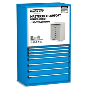 Fami Master Key Comfort <b>Drawer</b> Cabinet 1190x726x2000mm 7 <b>Drawers</b> <b>Tool</b> Storage Cabinet - Product Image 2