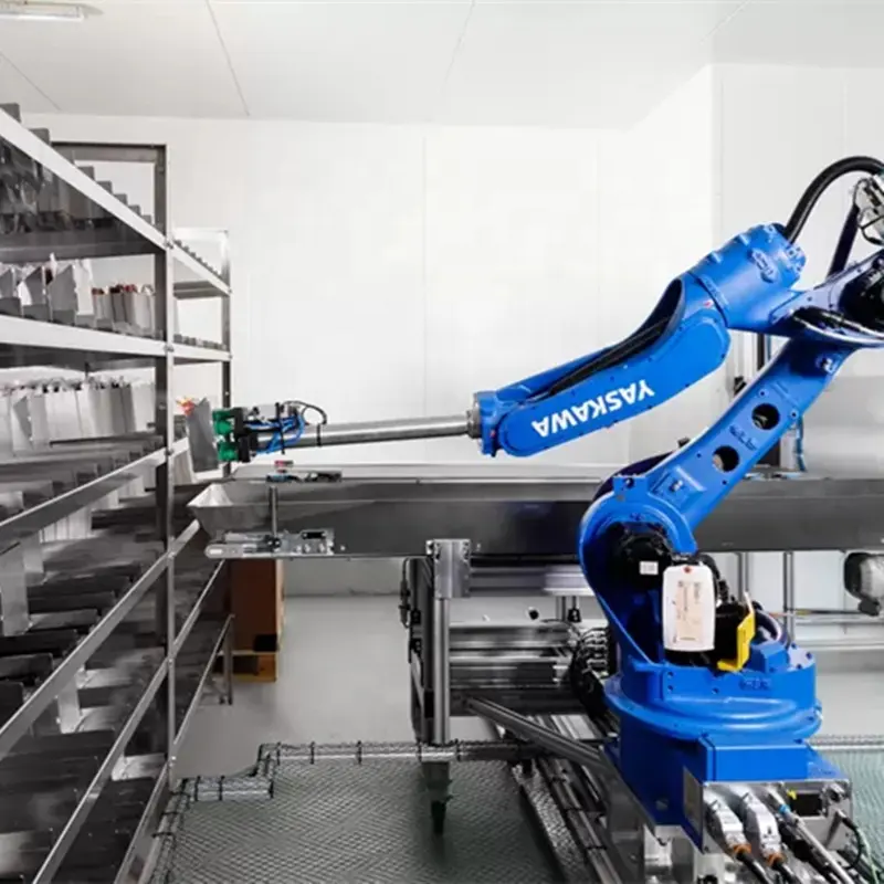 Yaskawawa robot penanganan lengan 6 sumbu robot GP25 akan membantu untuk menangani benda kerja dengan lebih efisien