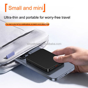 <span class=keywords><strong>Batterie</strong></span> externe magnétique sans fil en aluminium 5000 mAh, charge rapide 20W, affichage LED, ultra-mince, chargeur personnalisé OEM pour <span class=keywords><strong>iPhone</strong></span> - Product Image 6