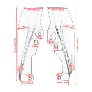 Protector de Calor para el Chasis Central de Motocicleta, Compatible con Modelos Harley Touring, Glide, Ultra Limited, Accesorios de Modificación para Trikes - Product Image 4