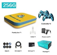 Console de jeux vidéo Pawky Box 64g intégrée 33000 jeux pour Ps1/sms/n64/psp lecteur de jeux vidéo 4k Wifi Tv Out Family Gaming Fun