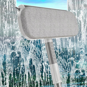 Nouvel ensemble de nettoyage domestique en microfibre outils de nettoyage télescopiques <span class=keywords><strong>seau</strong></span> mains libres vadrouille à presser <span class=keywords><strong>balai</strong></span> de lavage de <span class=keywords><strong>sol</strong></span> rotatif essuie-glace - Product Image 3