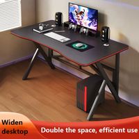Table d'ordinateur de jeu pour cybercafé, durable, robuste et pratique, idéale pour chambre d'étudiant et étude