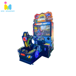 Ama giải trí đồng tiền hoạt động trò chơi Arcade trò chơi máy tốc độ theo dõi tốc độ động đua xe mô phỏng xe - Product Image 4