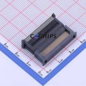 BB41-60BT-1B-LHR Board-to-Board & Backplane Connector SMD,P=0.8mm Connector 60P 0.8mm Vertical Mount 2 - Product Image 1