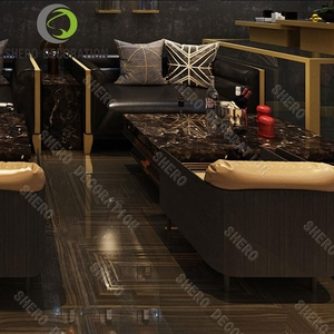 Muebles de bar de Cachimba de estilo de gama alta Diseño de interiores de Bar de noche de lujo para decoración de clubes - Product Image 2