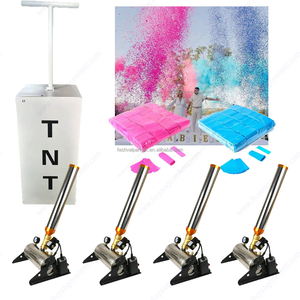 Machine à Fumée aux Couleurs Vives pour Baby Shower Premier Anniversaire Canon TNT Idées Créatives pour Révélation du Sexe d'un Garçon Événement Nouvel An - Product Image 5