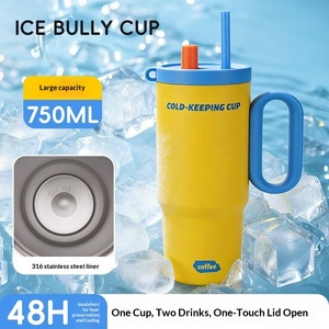 Vaso Térmico Ice King <span class=keywords><strong>de</strong></span> Acero Inoxidable 316 con Aislamiento al Vacío, para Camping, con Revestimiento Interior <span class=keywords><strong>de</strong></span> Cerámica, Diseño Moderno, Gran Capacidad, 6-12h - Product Image 1
