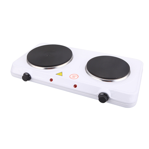 优质双热板电烹饪灶台感应板2燃烧器红外炉 - Product Image 5