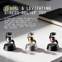 YJ 2026 Nouveau Gyroscope Flottant en Métal Anti-Stress Décoration de Bureau EDC Jouet Sensoriel Interactif Cadeau Nouveauté Best-seller Jouet Fidget