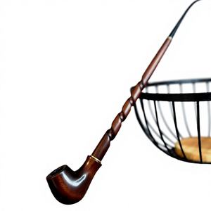 Pipa de Tabaco de Madera Ecológica Hecha a Mano con Técnica de Lacado, Accesorio Moderno para Fumar de Tradebyd - Product Image 1