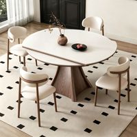 Table à manger extensible et pliable en ardoise à prix d'usine - Mobilier de luxe moderne pour appartement ou hôtel