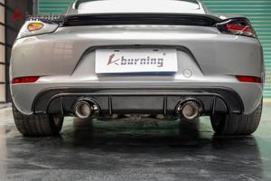 Alerón Trasero de Fibra de Carbono Seca Mejorado para <span class=keywords><strong>Porsche</strong></span> 718 2017 2018 2019 2020 2021 <span class=keywords><strong>2022</strong></span> 2023 2024 2025 2026 982 982C, Estilo GTS o GT4 - Product Image 6