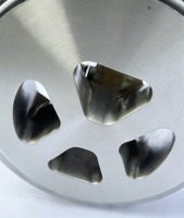 Moule d'extrusion combiné industriel Huayi H13 Modèle 2 pour profilés en acier creux irréguliers pour équipement d'automatisation