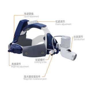 Veterinaria sala operatoria operatoria Ent trattamento doppia batteria ad alta potenza impianto dentale 5W faro senza fili - Product Image 2