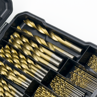 99 pièces c 1-10mm métrique HSS forets pour métal bois et plastique