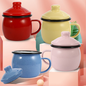 Taza de Café Esmaltada para Camping, 350 ml, Color Personalizado por Sublimación, Apta para Lavavajillas y <span class=keywords><strong>Microondas</strong></span>, Ideal para Regalo, Oferta Navideña - Product Image 1