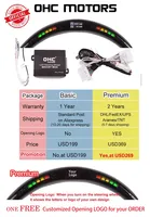 OHC MOTORS LED RPM Shift Light Module de volant Kit d'éclairage pour BMW MERCEDES AUDI VW DODGE Tesla Toyota Nissan TOUS les modèles