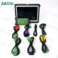 Interface de diagnostic pour véhicules diesel JPRO DLA+2.0 2024, outil de diagnostic pour camions lourds + tablette CF33