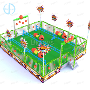 Manèges de parc d'attractions extérieur attrayants : Course d'animaux portable pour enfants et adultes en promotion - Product Image 1
