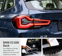 Nouveau kit de conversion de feux arrière amélioré pour X3 G08 2018-2021, LED DRL Jaune Blanc, certifié ISO9001, 12V, ajustement universel, garantie 1 an