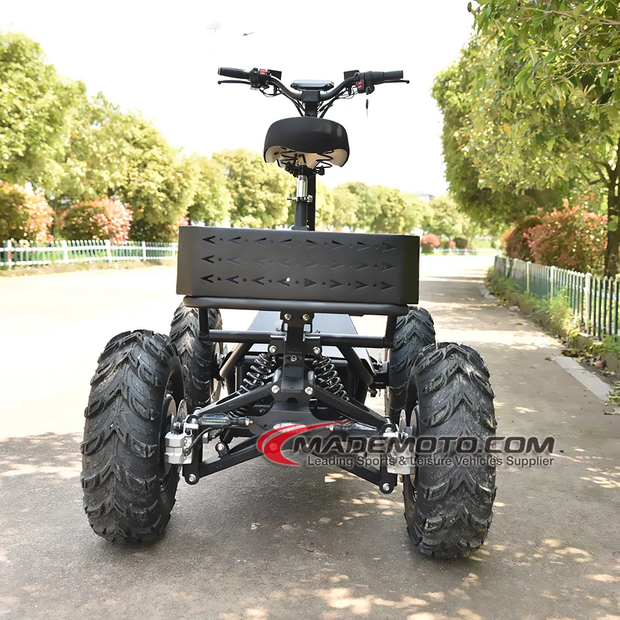 Powerful Utv Atv 60v Quad Bike Mini Electric Right Hand Drive 8000W 4 Wheeler