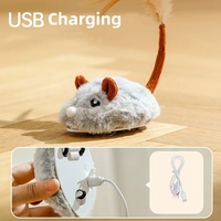 Nouveau jouet pour chat amusant et innovant, jouet pour chat automatique, jouets pour animaux de compagnie intelligents à détection intelligente, souris électrique mobile