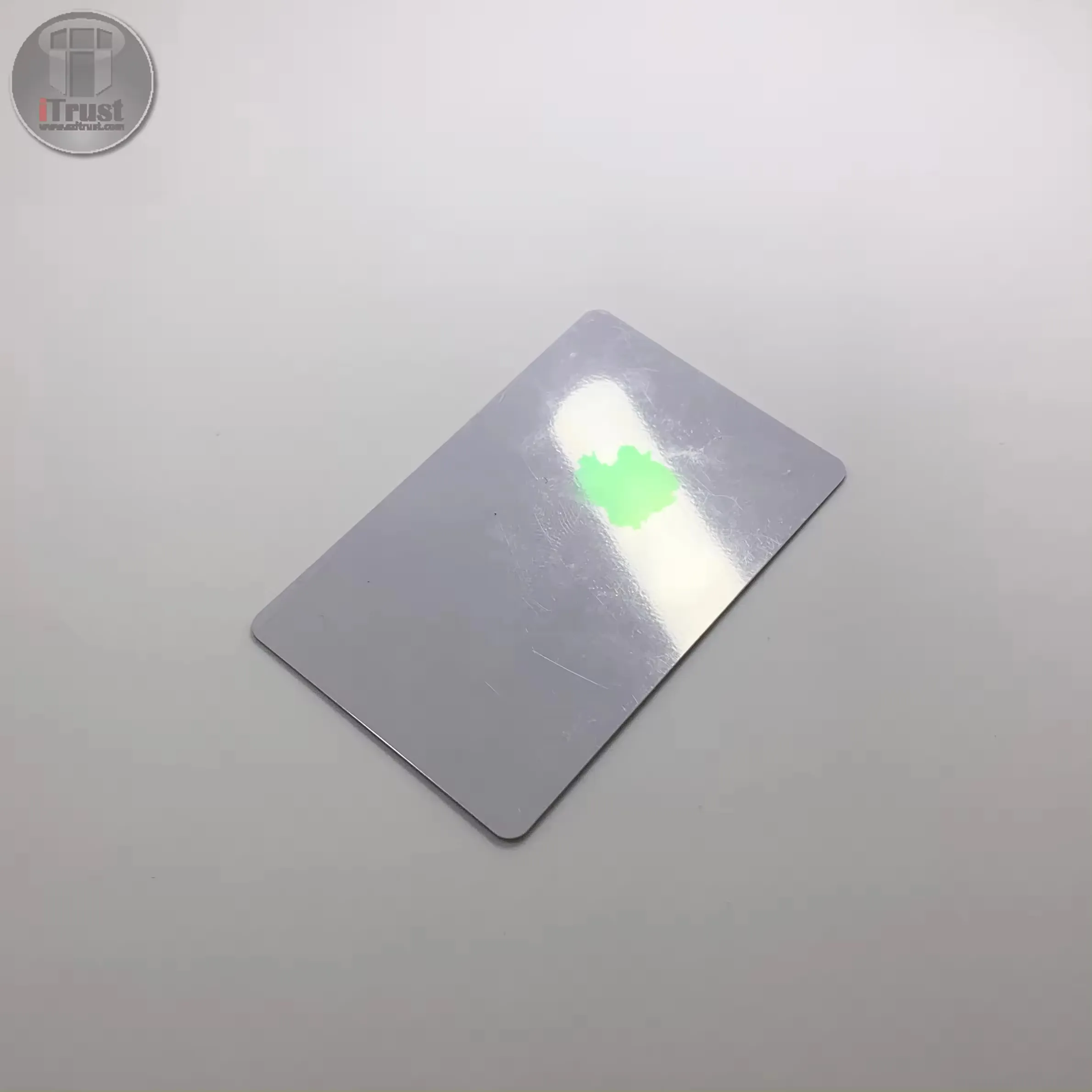 Tarjetas holográficas de plástico personalizadas de alta calidad que imprimen tarjetas de visita de plástico transparente de Pvc transparente impermeable