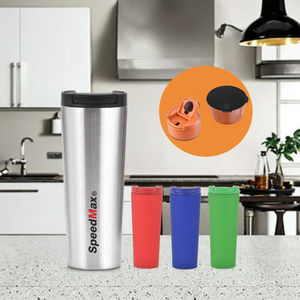 Vente en gros Tasses à double paroi Tasses à <span class=keywords><strong>café</strong></span> en acier inoxydable scellées isolées sous vide <span class=keywords><strong>Thermo</strong></span> Tumbler Tasse à vin personnalisée avec couvercle 480ML - Product Image 1
