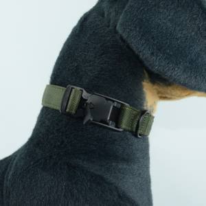 SinSky neues Design magnetisches Hundehalsband hochwertige einstellbare magnetische Schnalle Nylon taktisches Hundehalsband individuelles Hundehalsband - Product Image 5