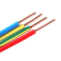 Câble électrique norme nationale GB, conducteur en cuivre pur, 1 à 25 mm², fil BV BVR pour câblage et projets électriques légers