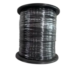 Kabel koaksial ganda kehilangan rendah kustom kualitas tinggi kabel luar ruangan atau dalam ruangan OEM rg174 rg213 rg59 rg6 tv