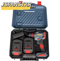 Taladro Inalámbrico de 2.0Ah con Motor de Escobillas de Iones de Litio, Taladro de Núcleo de Velocidad Variable, Grado Industrial, OEM Personalizable, 21V, Mandril de 1/4'', 220Nm Máx.