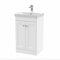 Meuble-lavabo mural moderne économique avec vasque en céramique pour chambres ou hôtels, résistant à l'eau et facile à nettoyer