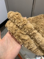 Sac fourre-tout grande capacité en fausse fourrure douce avec tête d'ours en peluche, sac à bandoulière avec large sangle pour ordinateur portable et iPad, sac de navetteur d'hiver pour femme