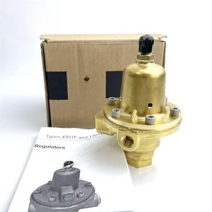 Régulateur de pression de gaz haute pression à diaphragme en acier inoxydable et en laiton de haute précision, série Fisher 1301 - Product Image 2