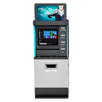 Kiosque de paiement en libre-service avec fonction SDK d'accepteur de facture d'imprimante thermique à écran tactile capacitif à 10 points pour le stationnement