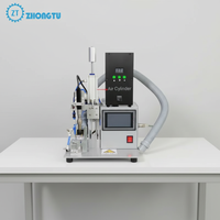 Machine semi-automatique d'équipement de pistolet de fer de robot de soudure de soudure de 200W pour la chaîne de montage de panneau de carte PCB
