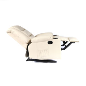 Elektrisches Leder Einzels ofa im europäischen Stil Multifunktions-Liege Vibrations massage Liegender Fuß massage stuhl - Product Image 3