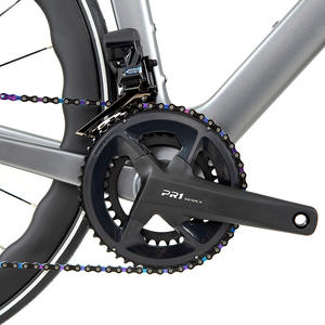 دراجة طريق كربونية تويتر R15pro-3 مع عجلات 700C ونظام SM105/R7120-24S، عجلات كربونية صغيرة وموجية للدراجات السباقية - Product Image 6