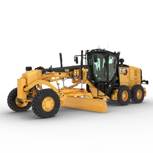 รถเกรดเดอร์มือสองคุณภาพสูง CAT 140 รถเกรดเดอร์มือสอง CAT 120H 140K 140G 140H 140M 140GC 160K  วางขายในลานเซี่ยงไฮ้ - Product Image 1