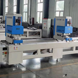 Machine à souder sans soudure à double tête pour portes et fenêtres en plastique, machine à souder pour profilés PVC et UPVC - Product Image 1