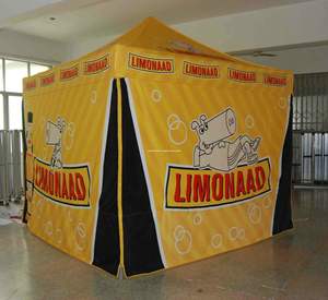 Прочная водонепроницаемая палатка-шатер из ткани Оксфорд 600D с мгновенной установкой и стенками с индивидуальной печатью - Product Image 2