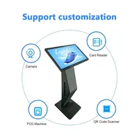 43 inç dokunmatik Lcd reklam ekran oyuncu Totem alışveriş merkezi interaktif Lcd reklam Totem ekran Verticale