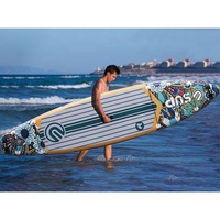 Planche à pagaie gonflable ESUP MOJITO 11'6, surf sur vagues, PVC/EVA/Drop Stitch, garantie 2 ans, lacs et rivières