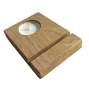Wooden Rectangular Handmade Durable <b>Tea</b> Light Holder Eco Friendly Home Decoration Candle <b>Stand</b> - Product Image 4