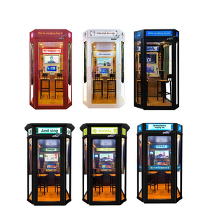 Mini KTV Karaoke Booth jukebox Coin hoạt động tự phục vụ phòng thu âm nhạc phòng hát Máy bán hàng tự động thiết bị giải trí - Product Image 1