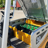 Chariot élévateur électrique robuste de 3 tonnes, alimenté par batterie au lithium, chariot élévateur à haute portance pour entrepôts frigorifiques