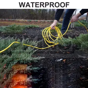 25ft điện có thể thu vào 220V mở rộng dây NEMA 5-15p nhiệm vụ nặng nề ngoài trời không thấm nước điện để sử dụng nhà 50ft 15A sjtw chúng tôi - Product Image 5